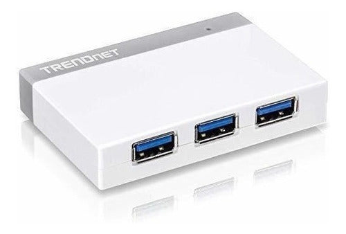 TRENDnet USB 2.0 High-Speed 10-Port Hub with 5V 2.5A Adapter 0