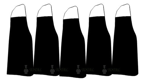 Pack of 5 Gastronomic Kitchen Anti-Stain Aprons 5