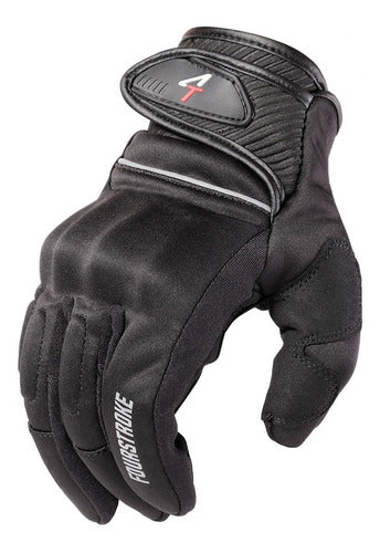 Fourstroke Start Black Motorcycle Gloves by Bamp Group 6