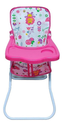 Faydi Foldable High Chair Toy for Dolls and Baby Dolls 4