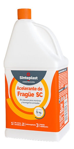 Sinteplast Acelerante De Fragüe Sin Cloruro 1 Kg 0