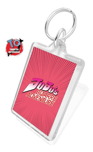 Llaveros Jojos Bizarre Adventur Personalizados Souvenirsx10 1