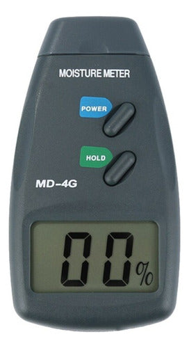 Md-4g Medidor Digital De Humedad Para Madera Papel Bambu Lcd 0