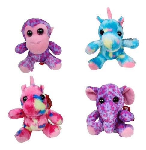 Colorful Stuffed Animals with Big Eyes 20cm 5410 8