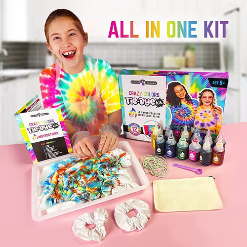 Original Stationery Color Crazy Tie Dye Kit, Fun Tie Dye Kit 1