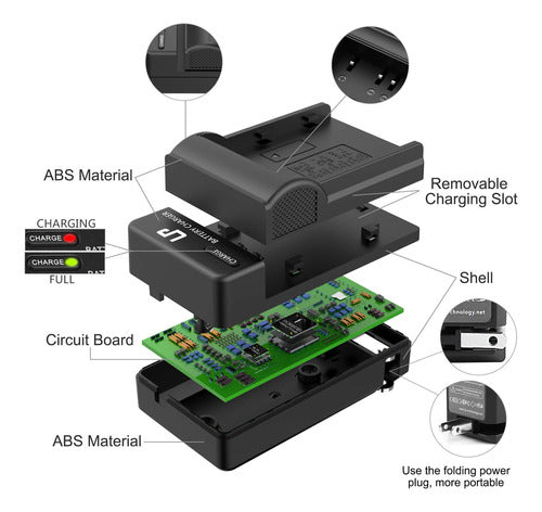 LP ENEL3e Battery and Charger for Nikon | Works with Cameras 3