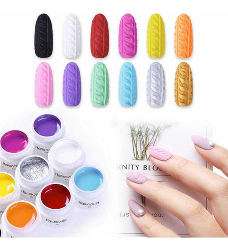 Born Pretty 3D Carving Gel UV LED Paint 0