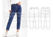 Generic Katalina Mom Jeans Pattern 0