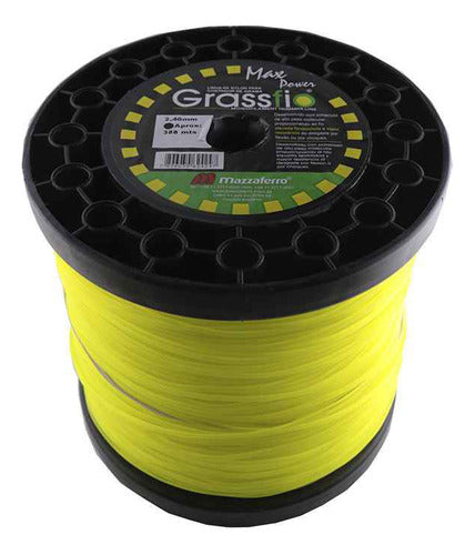 Mazzaferro Tanza Para Bordeadora Redonda 2.4mm X 2kg 388m 0