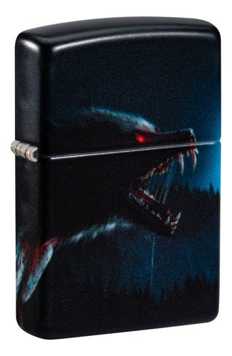 Zippo Encendedor 48923 Horror Wolf Design Original Garantia 0