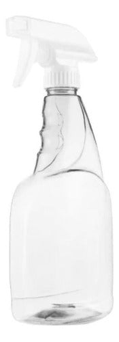 CASTIGLIONI 500ml Transparent Spray Bottle with White Trigger 1