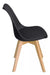 Eames Black Padded Dining Chair in Box 0