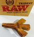 Raw Wood Triple Pipe Trident Mouthpiece / X3 1