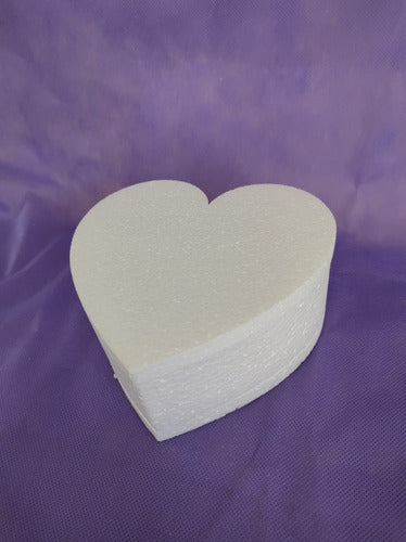 Creamundos Heart-Shaped Hollow Styrofoam Fake Cake 18x10cm 3