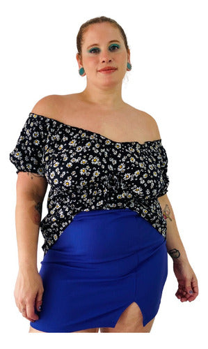 Floral Paisana Blouse Pili Plus Size Summer Specials 0