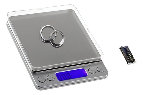 Mini Precision Pocket Scale 0.1 Grams - Electronic Jewelry Weighing 1