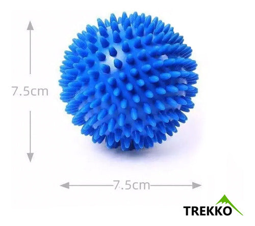 TREKKO Fitness Textured Massage Ball for Pilates, Yoga, and Fitness 1