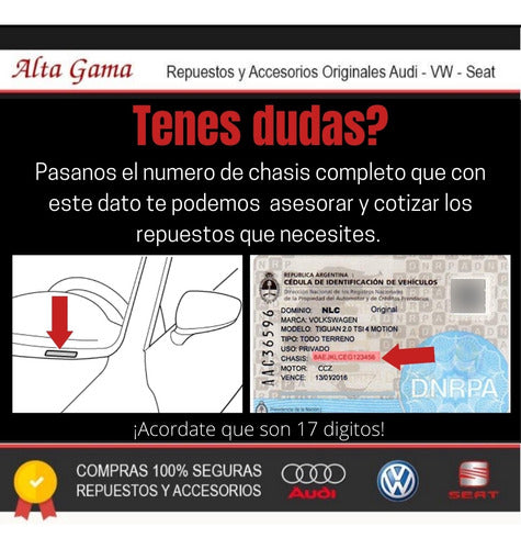 Juego De Discos Traseros Textar Audi A1 A3  Vw Bora Golf 5