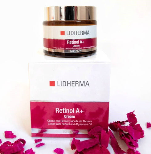 Lidherma Hyaluronic 4D Cream + Retinol A+ Cream + 4D Eyes 4