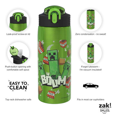 Zak Designs Insulated Beverage Bottle - 570ml for Mine 3