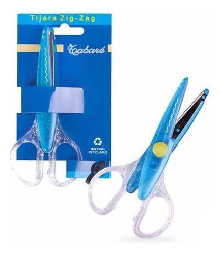 Tabaré Zig Zag Scissors 13cm 0