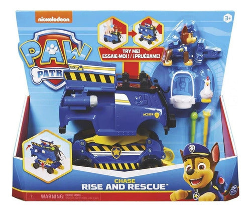 Paw Patrol Rise & Rescue Chase Missile Launcher Vehicle 0