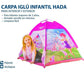 Iplay Carpa Casita Plegable Princesas Hadas Pelotero + 50 Pelotas 2