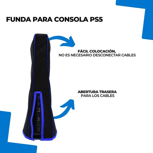 Custom Waterproof Vertical Cover for PS5 / Play5 3