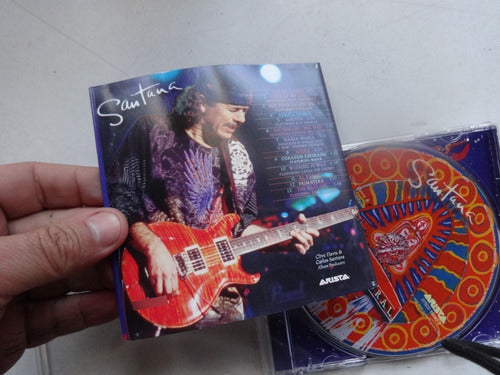 Santana Cd Usado Musica Guitarrista Carlos Supernatural 3