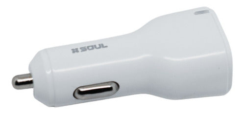 Soul Car Charger Fast Charge USB + PD + Micro USB Cable 1