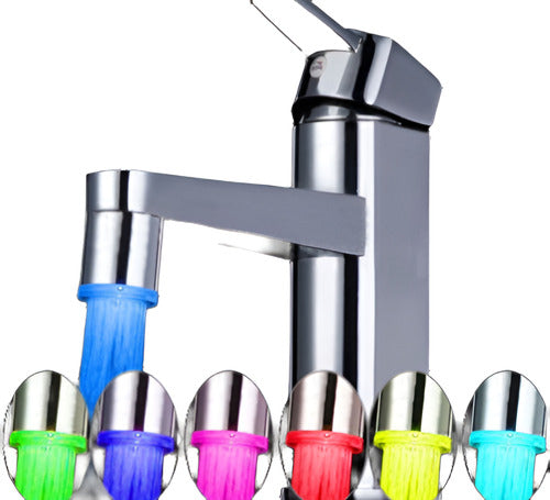 Elegant LED Water Faucet Light with 7 Color Change 0