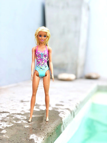 Mi Primer Muñeca Barbie Juego Juguete Para El Agua Original 4