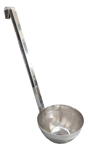 Pomatools Gastronomic Scoop Ø 18 X 36 Cm Industrial Stainless Steel Rsm 0