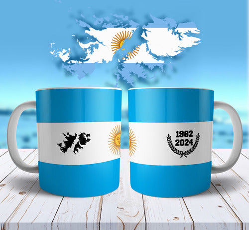 Plantillas Tazas Islas Malvinas Argentinas Sublimar Mockup 1