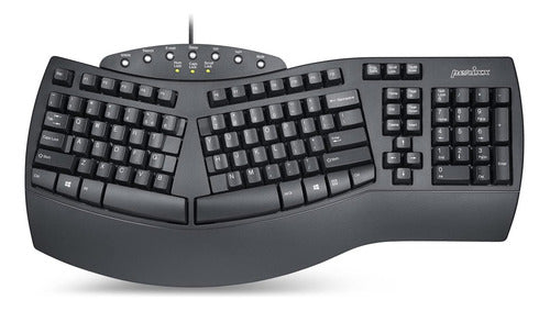 Perixx Periboard-512 Ergonomic Split Keyboard - Natural Ergonomic Design - Black 1