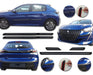 Kit Seguridad Peugeot 208 2021 Baguetas + Paragolpes Kenny 4