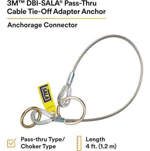 Conector De Anclaje De 5900550 Dbi-sala De 3m, Adaptador De 1