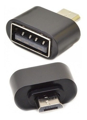 OTG Micro USB Male to USB 2.0 Female Adapter Connector 2