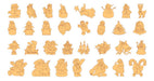Pack of Laser Cut Vector Files - 250 Christmas Figures 8