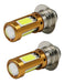 2x H6m Px15d P15d Faróis De Motocicleta Led Hi-lo Beam Bulb 0