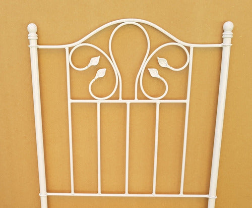 Forged Iron Headboard for Queen Size Bed Opus Model 9