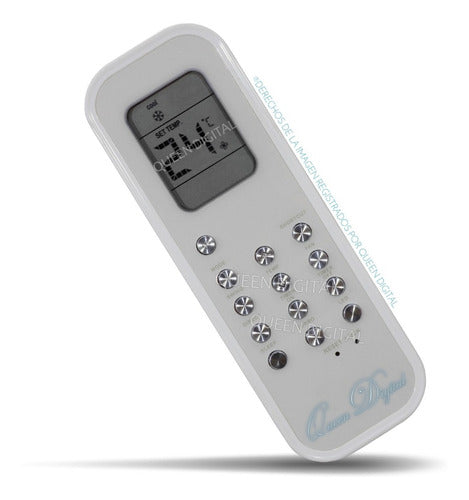 Remote Control for Air Conditioner Compatible with Midea RG35B/BGE - MSNI-12H 0