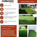 0.50 x 1.00 Meters Very Real Tricolor 20mm Synthetic Grass 5