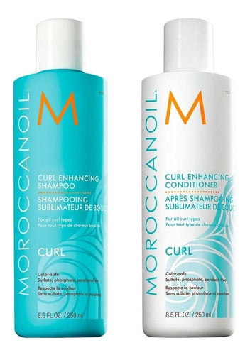 Kit Shampoo Y Acondicionador Curl Rizos Moroccanoil 250ml 0