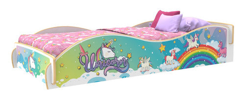 Magical Unicorn Single and a Half Bed 90 cm 0
