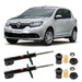 Par Amortecedor Dianteiro Kits Sandero 1.6 2015 2016 A 2020 0