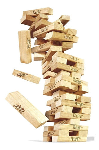 Top Toys Jenga Original Wooden Tower Game Blocks New 6