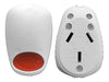 Pack of 2 Female 20A White Power Plugs by Ciocca 0