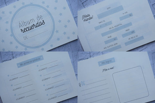 CAICÚ Cuaderno De Recuerdos Bebé A4 Personalizado 6