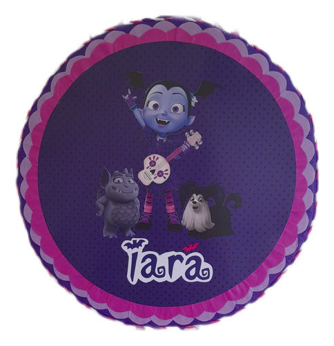 Personalized Vampirina Birthday Drum Piñata 0